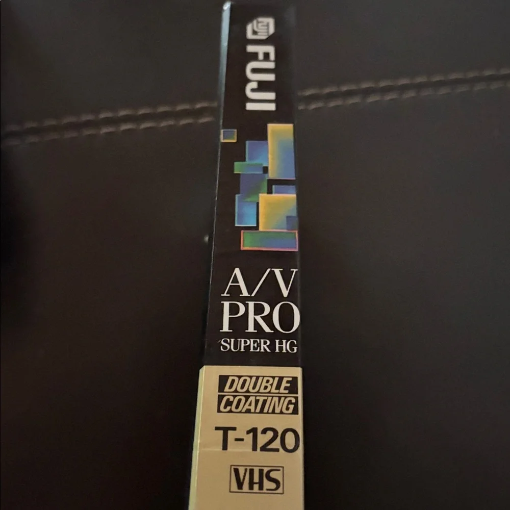 Fuji A/V Pro VHS Tape sealed box